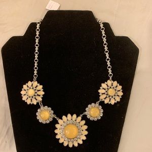 Stunning flower necklace- VERY popular piece
